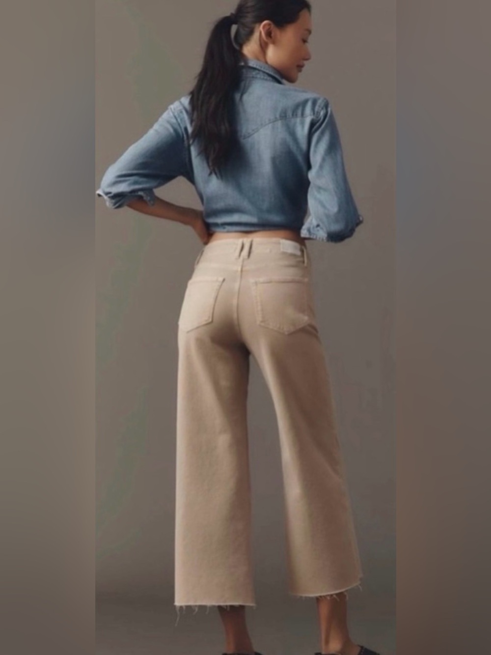 PAIGE Anessa Wide Leg Jeans - Picture 2 of 6